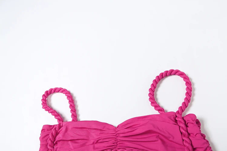 kliou Woven Sexy Women 2 Piece Set